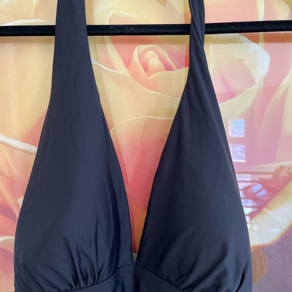 Tommy Hilfiger Black Swimsuit with Logo Detail - Picture 2 of 6